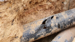 cracked pipe for pipe bursting Waimea, HI